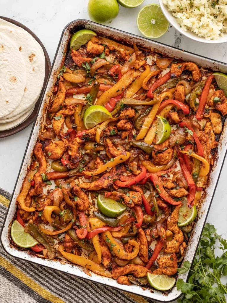 sheet pan chicken fajitas v1 1152x1536